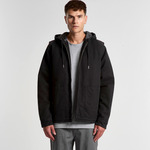 AS Colour - Mens Canvas Heavy Hooded Jacket